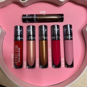 Jeffree Star X Shane Full Liquid Lip Set with Pig Case